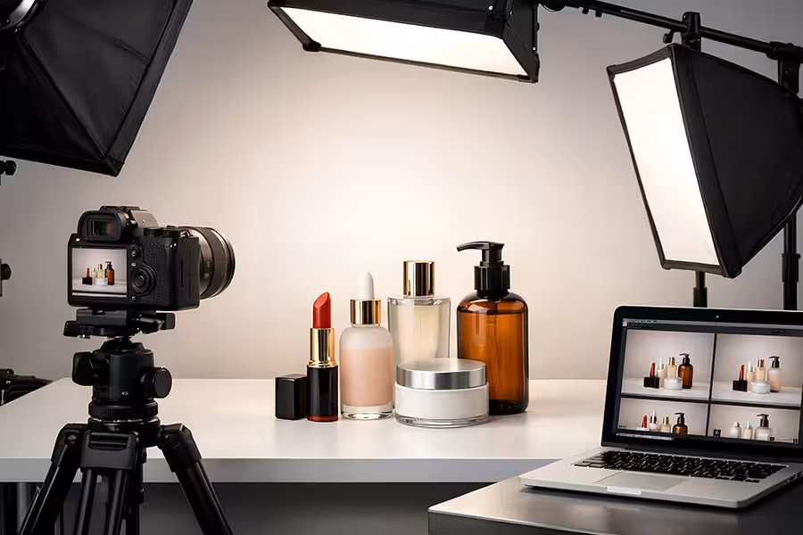 High-quality product photography services for ecommerce and brands